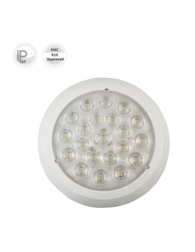 LED ROUND INTERIOR LAMP 12/24V...