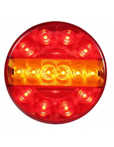 PILOTO TRASERO LED REDONDO 12/24V... PILOTO TRASERO LED REDONDO 12/24V...