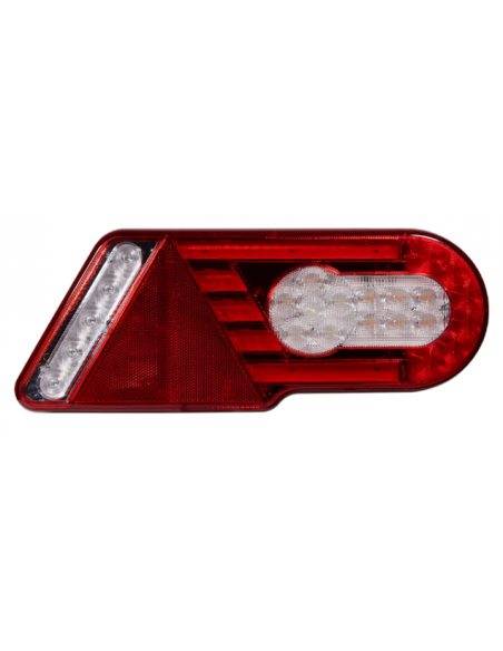 6-function 12V/24V LED rear light (right-hand)