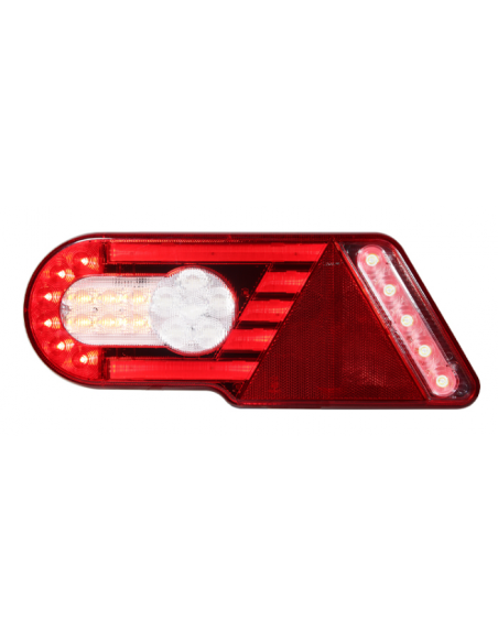 PILOTO TRASERO LED GLO TRAC 12/24V 7 PIN IZQUIERDO REFERENCIA 26032PLH