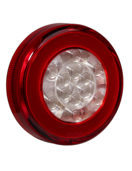 PILOTO TRASERO LED GLO TRAC 12/24V POSICION FRENO INTERMITENTE 26034-1