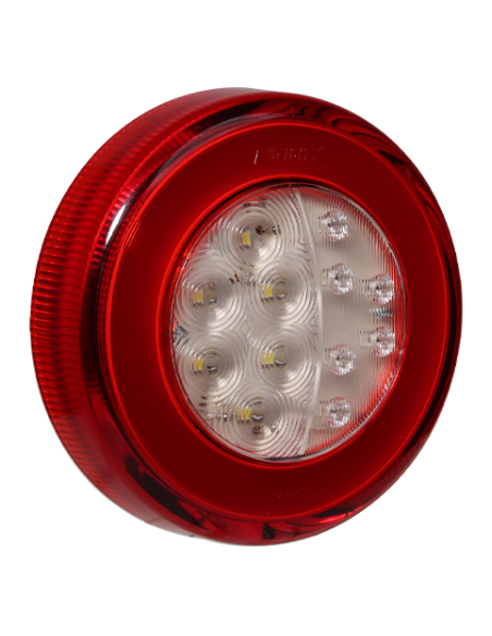 PILOTO TRASERO LED GLO TRAC 12/24V ANTINIEBLA MARCHA ATRAS 26034-2