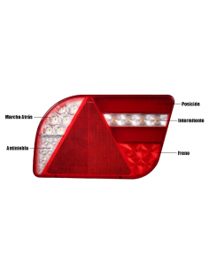 GLO TRAC LED 12/24V COMB. REAR LAMP RIGHT - CABLE 2
