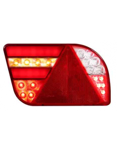 PILOTO TRASERO LED GLO TRAC 12/24V IZQUIERDO REFERENCIA 26039LH