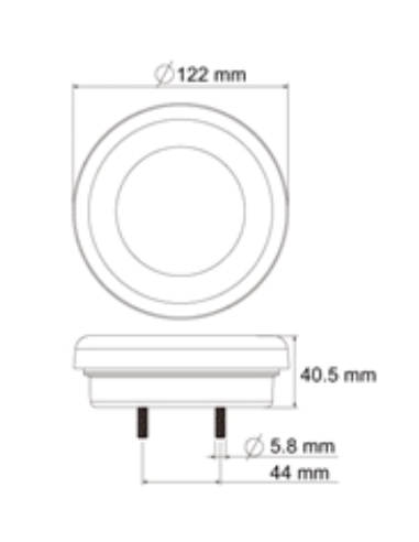piloto trasero led homologado