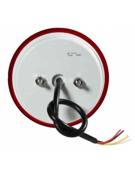 PILOTO TRASERO LED GLO TRAC 12/24V REDONDO REFERENCIA 26043-2