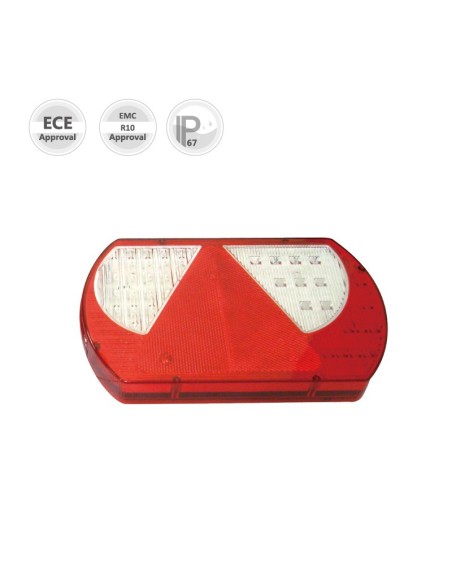 PILOTO TRASERO LED 12/24V DERECHO REFERENCIA 26017RH