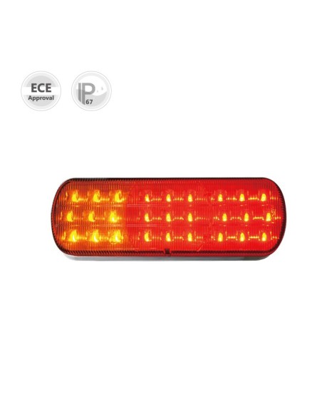 PILOTO TRASERO LED 12/24V 3 FUNCIONES REFERENCIA 26021ARR-V