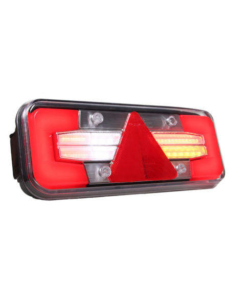 PILOTO TRASERO LED GLO TRAC 12/24V DERECHO 7en1 26065PRH-V