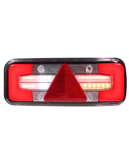PILOTO TRASERO LED GLO TRAC 12/24V DERECHO 8en1 26065NPRH-V