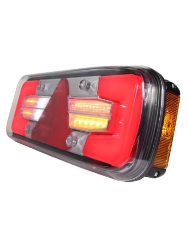 PILOTO TRASERO LED GLO TRAC 12/24V DERECHO 8en1 26065NPRH-V