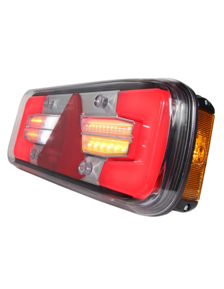PILOTO TRASERO LED GLO TRAC 12/24V DERECHO 8en1 26065NPRH-V