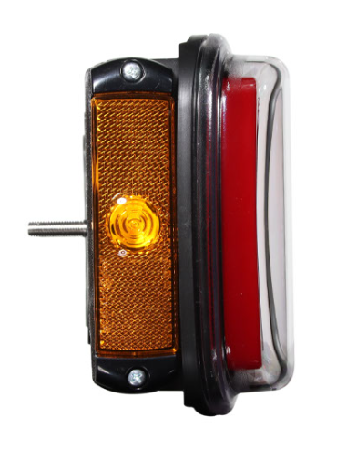 PILOTO TRASERO LED GLO TRAC 12/24V IZQUIERDO 7 PIN 26064PLH-V