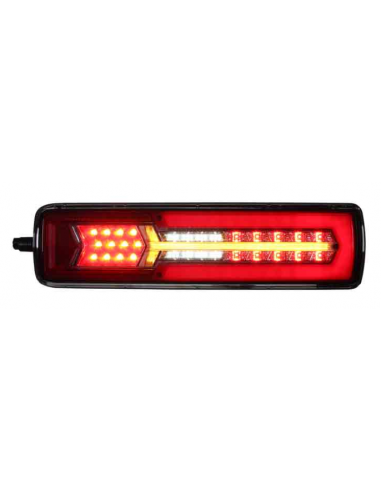 PILOTO TRASERO LED GLO TRAC 24V DERECHO SECUENCIAL 7 PIN 26077PRH