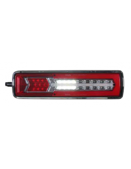 PILOTO TRASERO LED GLO TRAC 24V DERECHO SECUENCIAL 7 PIN 26077PRH