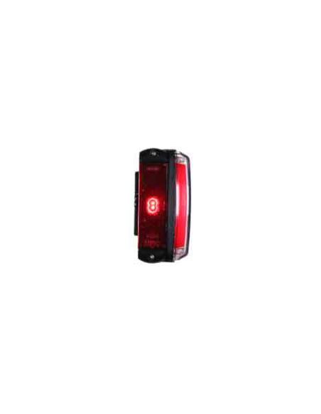 PILOTO TRASERO LED GLO TRAC 24V IZQUIERDO SECUENCIAL 7 PIN 26077PLH