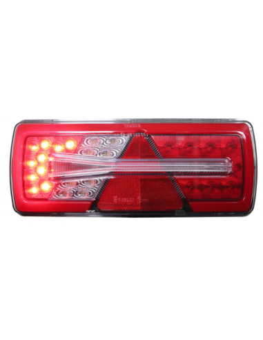 PILOTO TRASERO LED GLO TRAC 24V DERECHO LIGHT GUIDE 26079PRH