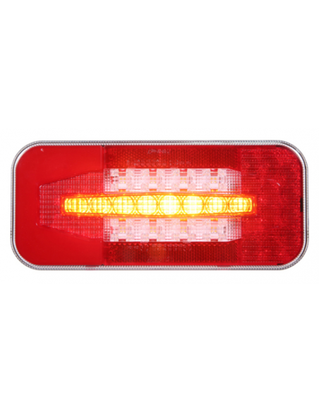 Piloto Trasero Led Glo Trac V Horizontal Vertical V