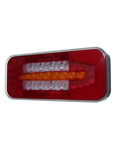 Piloto Trasero Led Glo Trac V Horizontal Vertical V