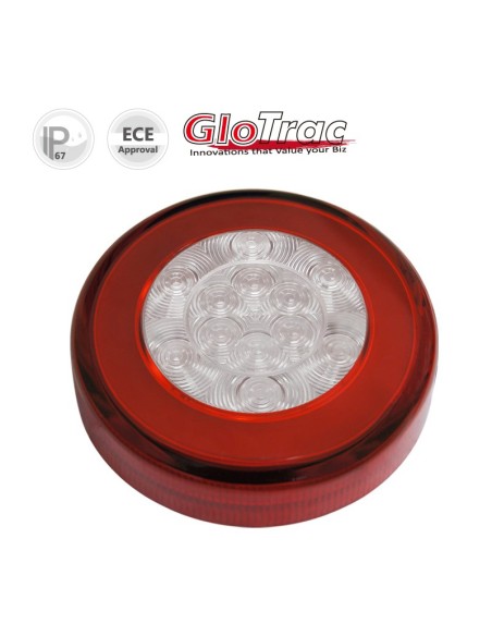 PILOTO TRASERO LED GLO TRAC 12/24V POSICION FRENO INTERMITENTE 26034-1