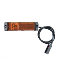 LED SIDE MARKER 24V AMBER WITH PRS