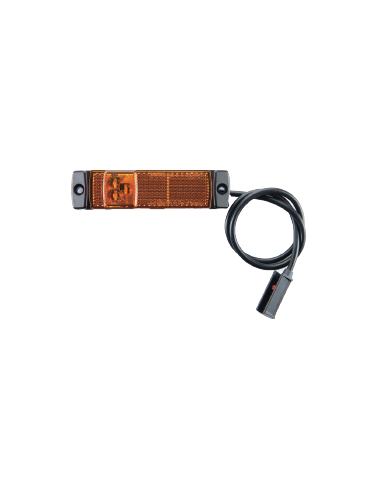 GALIBO LATERAL LED 24V AMBAR CON PRS REFERENCIA 26251A