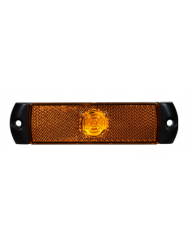 LED SIDE MARKER 12/24V AMBER WITH PRS