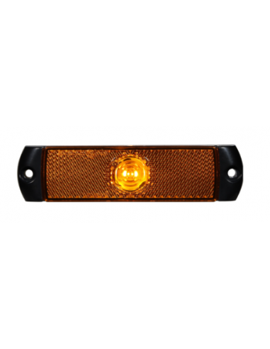LED SIDE MARKER 12/24V AMBER WITH PRS