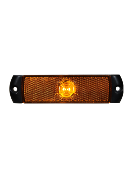 LED SIDE MARKER 12/24V AMBER WITH PRS