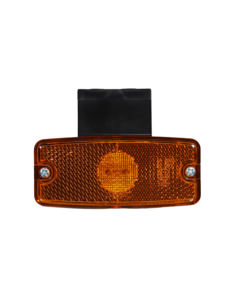 GALIBO LATERAL LED 12/24V AMBAR CON SOPORTE REFERENCIA 26254A-V