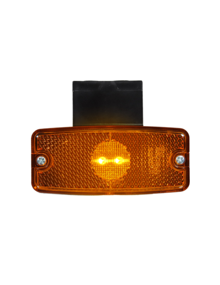 GALIBO LATERAL LED 12/24V AMBAR CON SOPORTE REFERENCIA 26254A-V