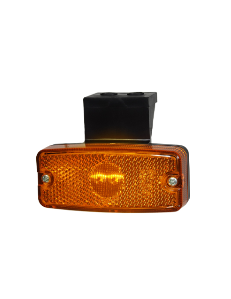 GALIBO LATERAL LED 12/24V AMBAR CON SOPORTE REFERENCIA 26254A-V