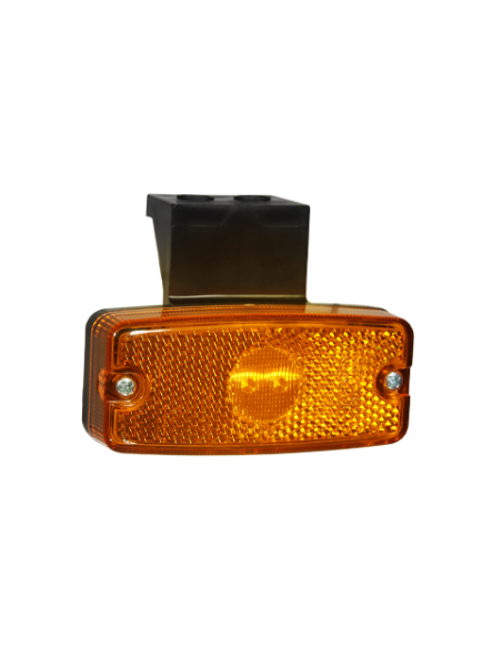 GALIBO LATERAL LED 12/24V AMBAR CON SOPORTE REFERENCIA 26254A-V