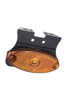 GALIBO LATERAL LED 12/24V AMBAR CON SOPORTE 26258AK-V-50CM