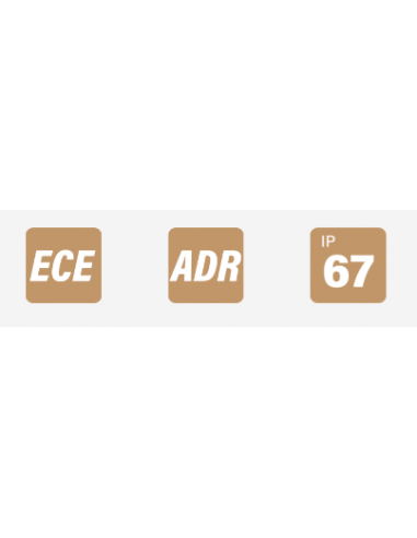 GALIBO LED 12/24V ROJO CON PRS REFERENCIA 26268RK-V