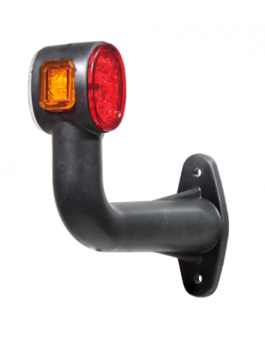 PILOTO ANCHURA LED IZQUIERDO 12/24V CURVO + PRS REFERENCIA 26554-VLH