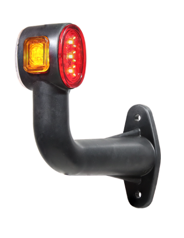 PILOTO ANCHURA LED IZQUIERDO 12/24V CURVO + PRS REFERENCIA 26554-VLH