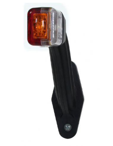 LED END OUTLINE MARKER LAMP 12/24V LONG CURVED