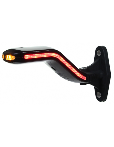 PILOTO ANCHURA LED IZQUIERDO 12/24V COBRA REFERENCIA 26561B-VLH