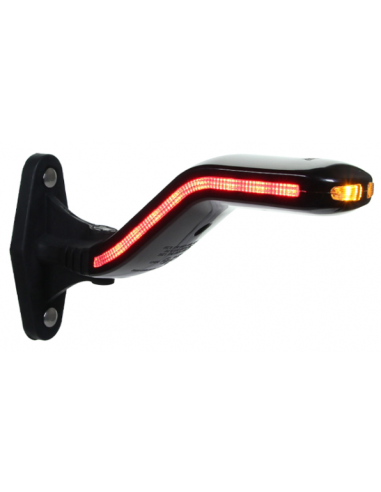 PILOTO ANCHURA LED DERECHO 12/24V COBRA REFERENCIA 26561B-VRH