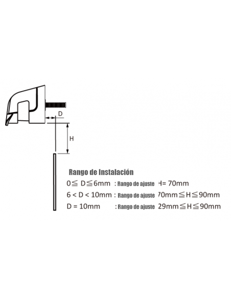 PILOTO DE MATRICULA LED 12/24V + PRS REFERENCIA 26807