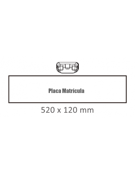 ECE-approved 12/24V LED number plate light – Truck, trailer or caravan