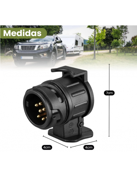 ADAPTADOR DE 13 A 7 PINS REFERENCIA HT3033