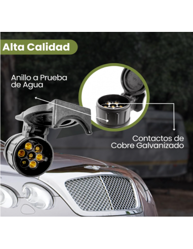 ADAPTADOR DE 13 A 7 PINS REFERENCIA HT3033