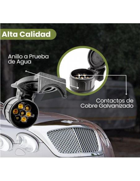 ADAPTADOR DE 13 A 7 PINS REFERENCIA HT3033