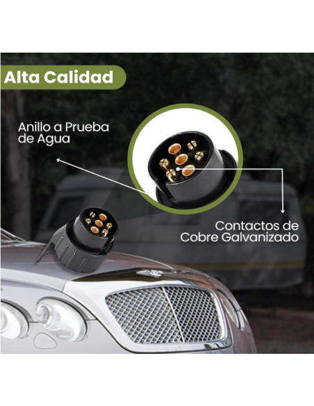 ADAPTADOR DE 7 A 13 PINS REFERENCIA HT3034