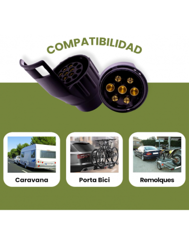 ADAPTADOR DE 7 A 13 PINS REFERENCIA HT3034