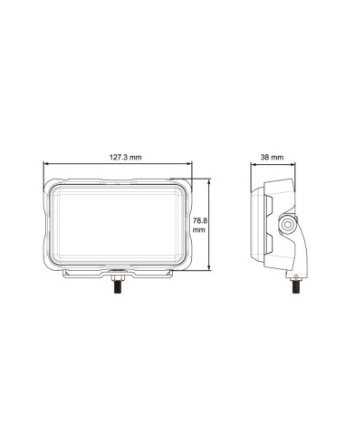 ESTROBOSCOPICO 9/32V 6 LED AZUL REFERENCIA 26905CB