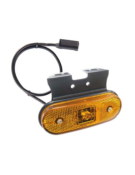GALIBO LATERAL LED 24V AMBAR CON SOPORTE REFERENCIA 26252AK
