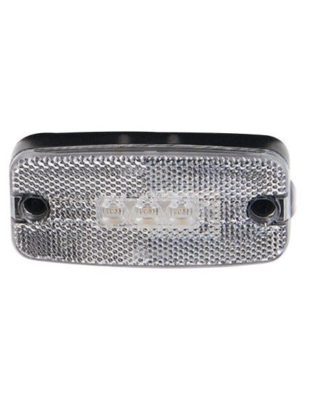 GALIBO DELANTERO LED 12/24V BLANCO SIN SOPORTE REFERENCIA 26261C-V